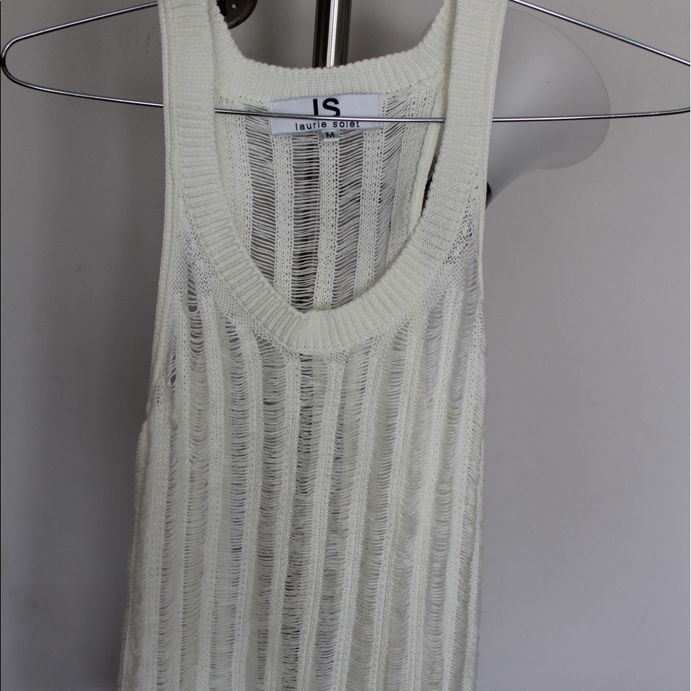 Sweater tank top